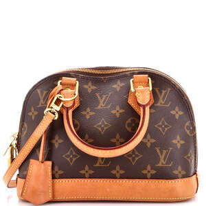 Louis Vuitton Alma Handbag Canvas Bb #229431L19B